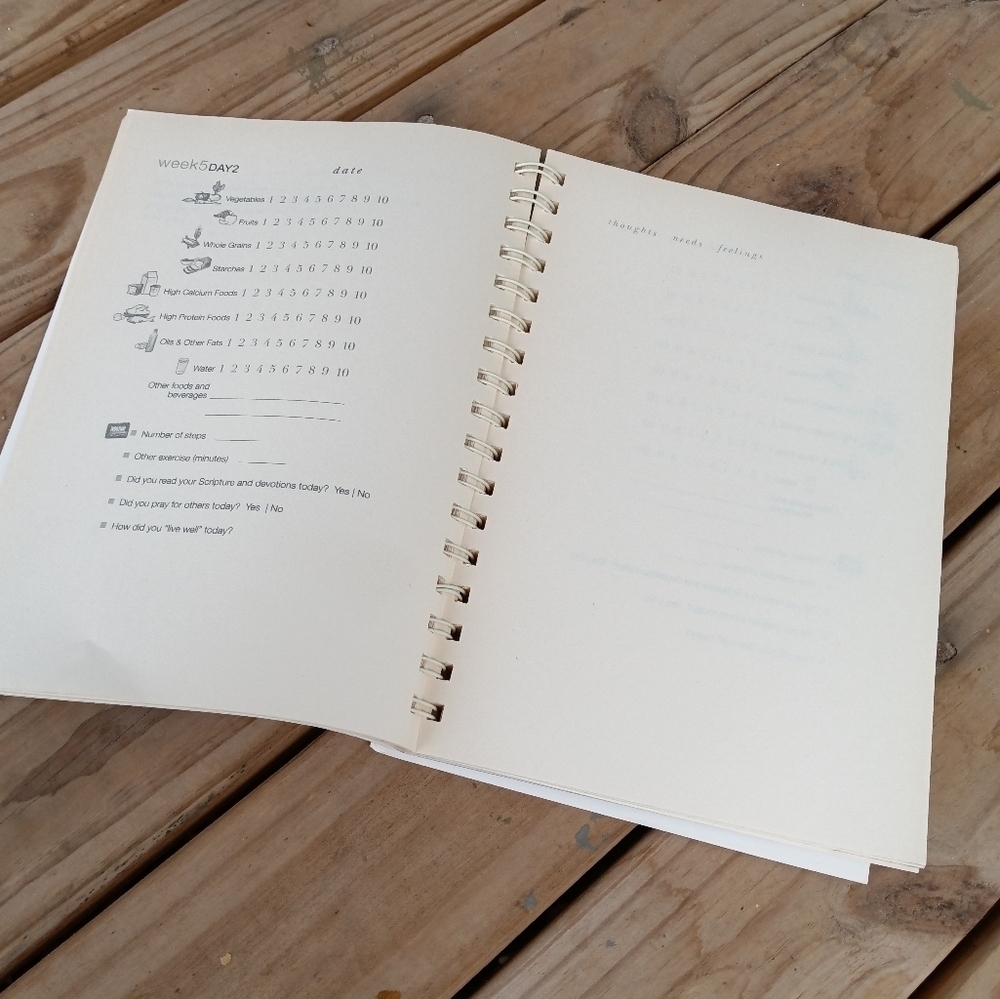 Your Whole Life Journal by Carol Showalter Diet Weight Loss Self Help - Picture 2 of 2